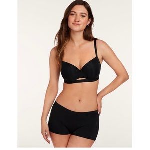 Third Love Black 24/7 Cotton T-Shirt Bra Size 34E